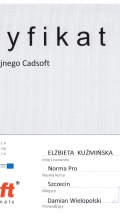 <strong>Certyfikat Centrum Edukacyjnego Cadsoft</strong> 